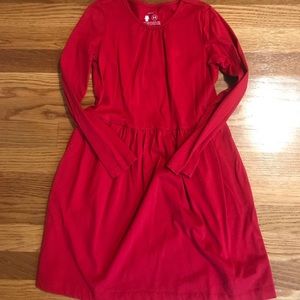 Euc red Primary dress, size 8-9.
